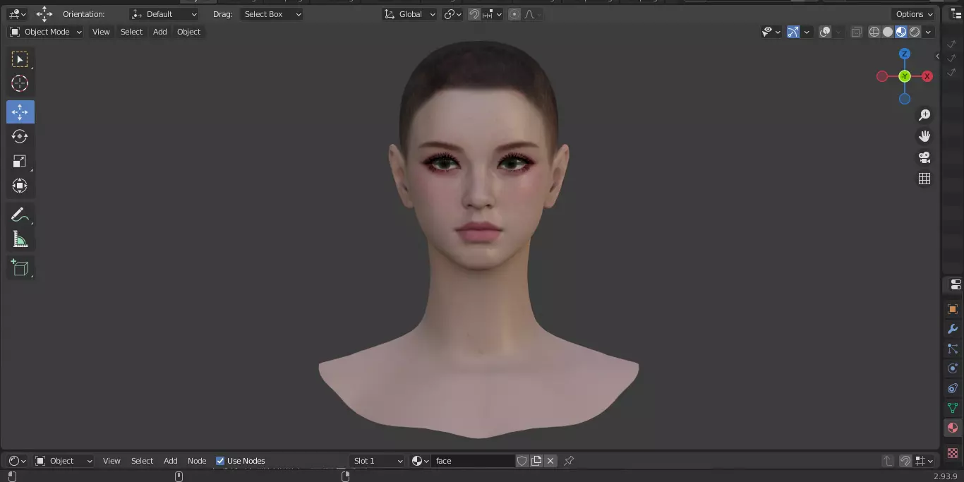 The First Descendant Head Helmets and Hairstyles 3D model_3