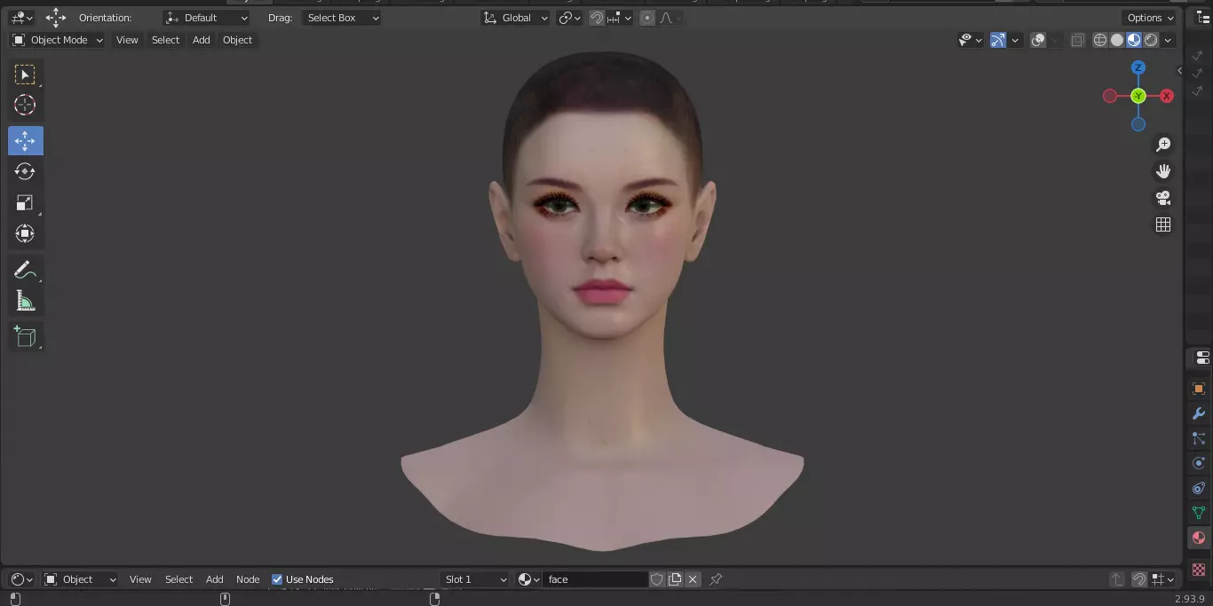 The First Descendant Head Helmets and Hairstyles 3D model_10