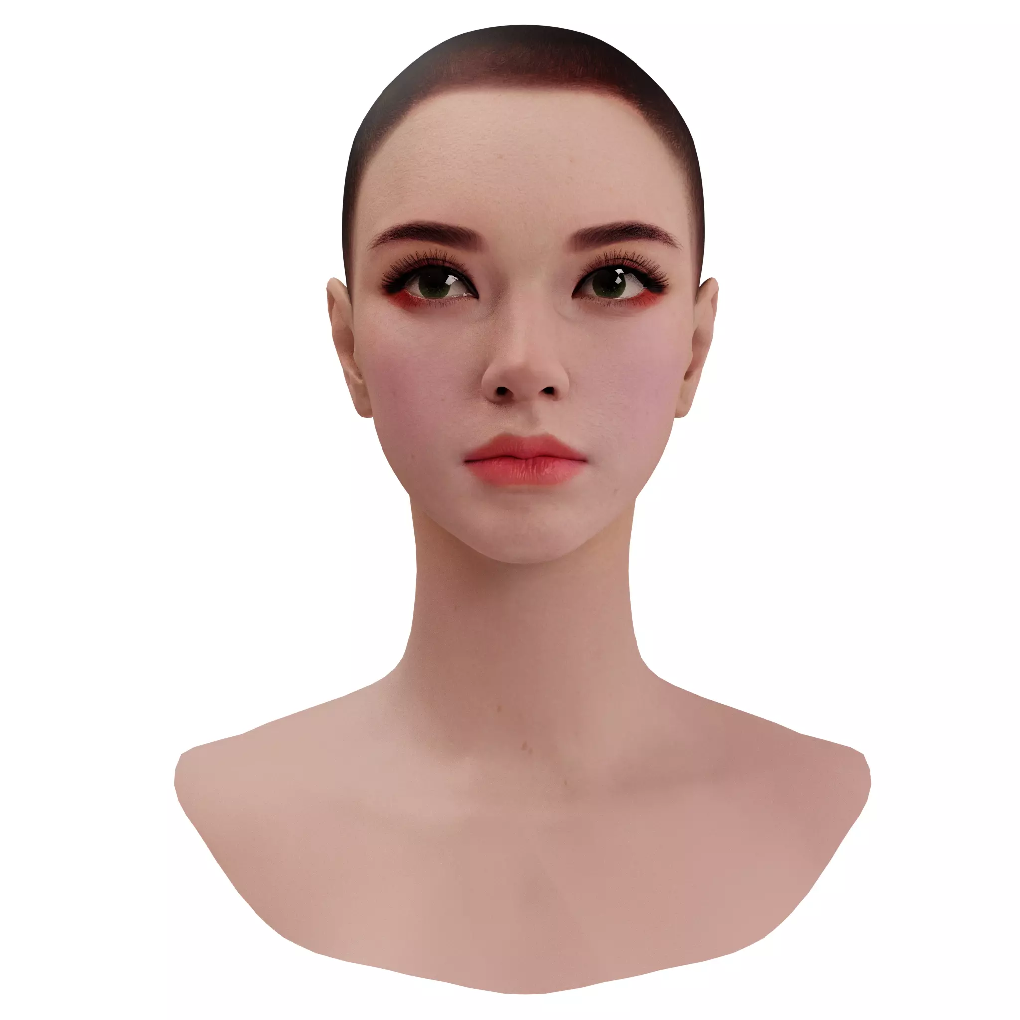 The First Descendant Head Helmets and Hairstyles 3D model_28