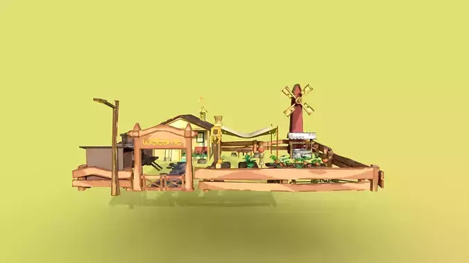 Stylized Farmhouse