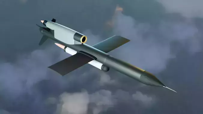 Flamingo FP-5 Low Poly Base Mesh Free 3D model