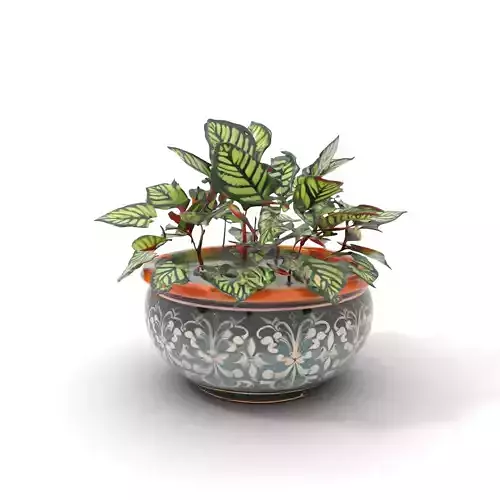 Elegant Ceramic Planter model pack