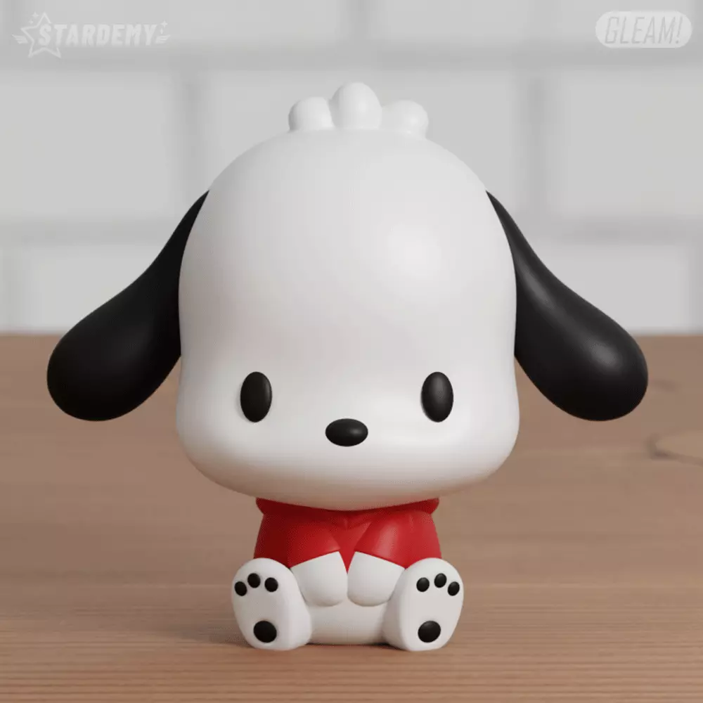 Pochacco Chibi Sanrio 3 Models Cute 3D model 3D printable | CGTrader