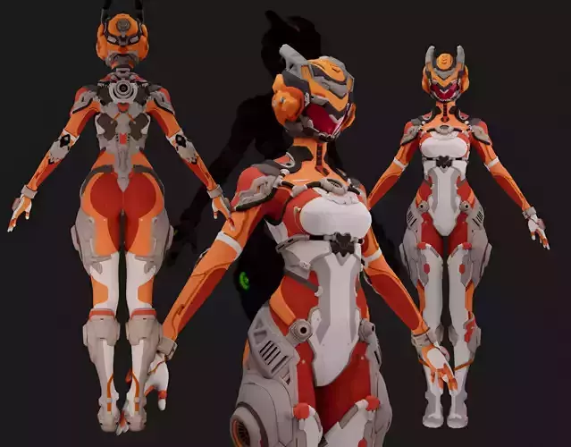 The First Descendant Skin 2 3D model