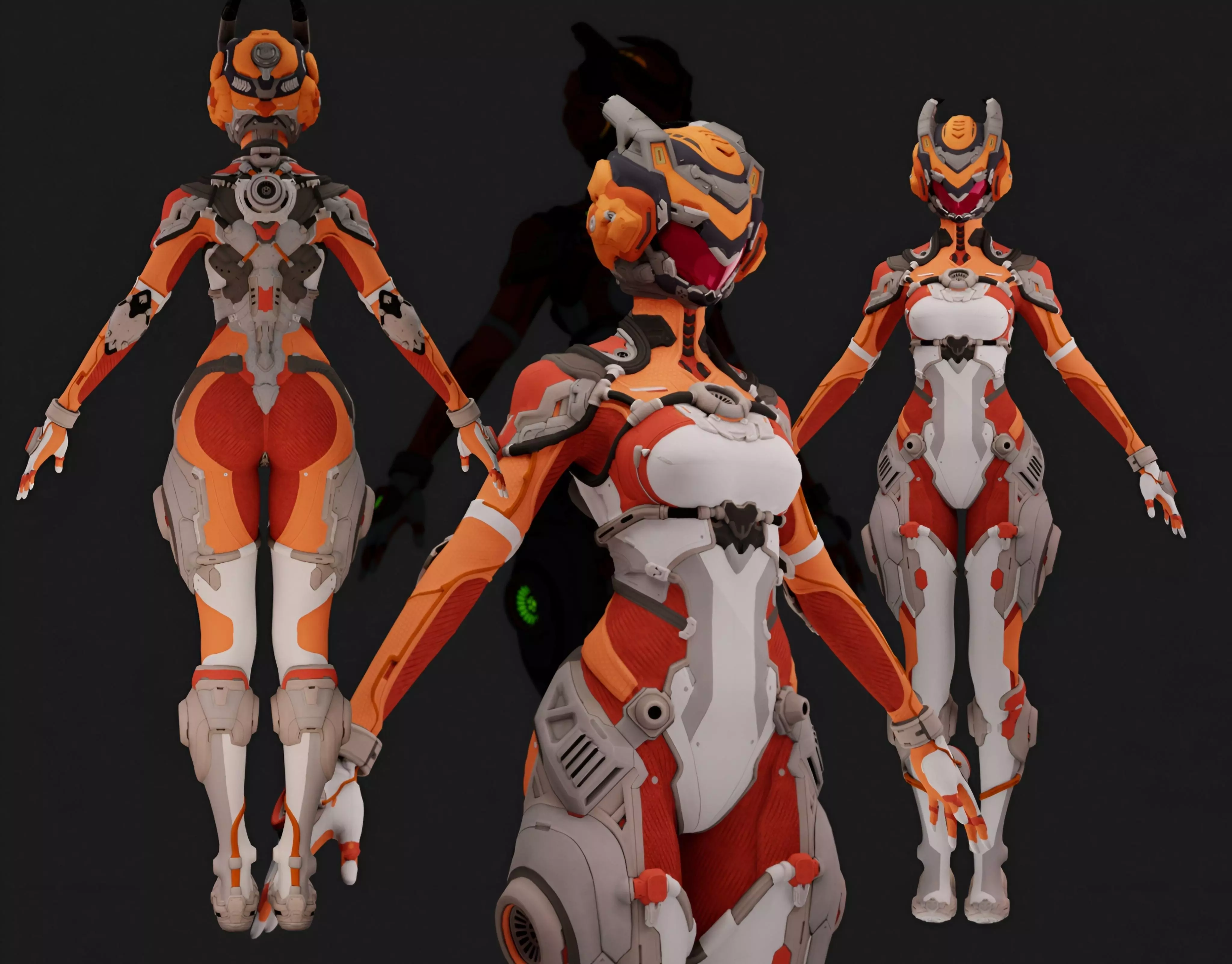 The First Descendant Skin 2 3D model_0