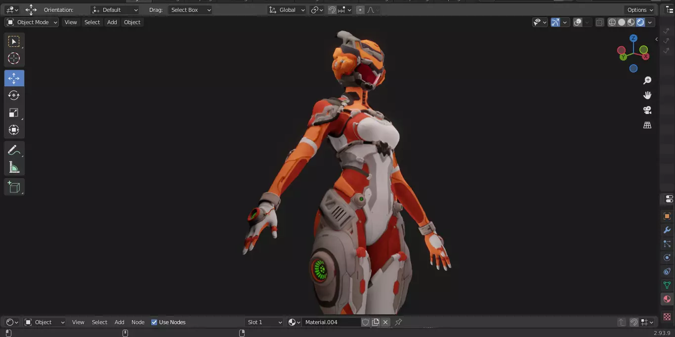 The First Descendant Skin 2 3D model_18