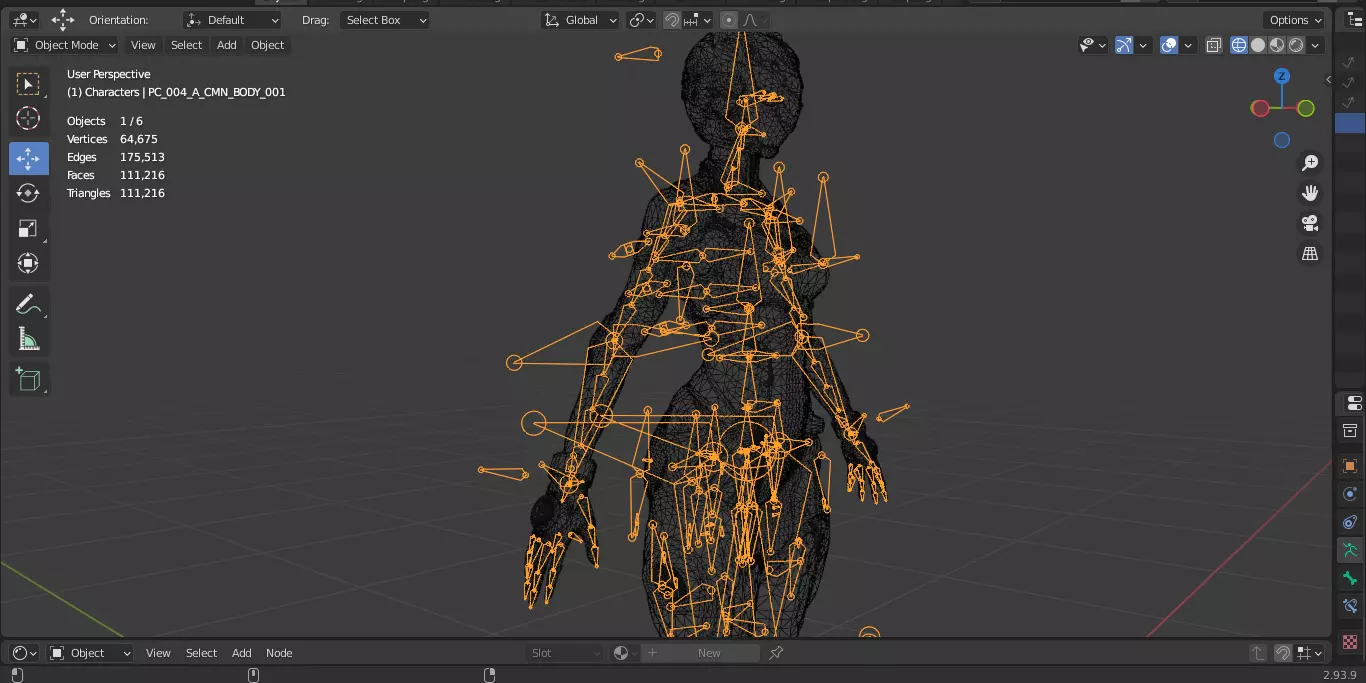 The First Descendant Skin 2 3D model_24