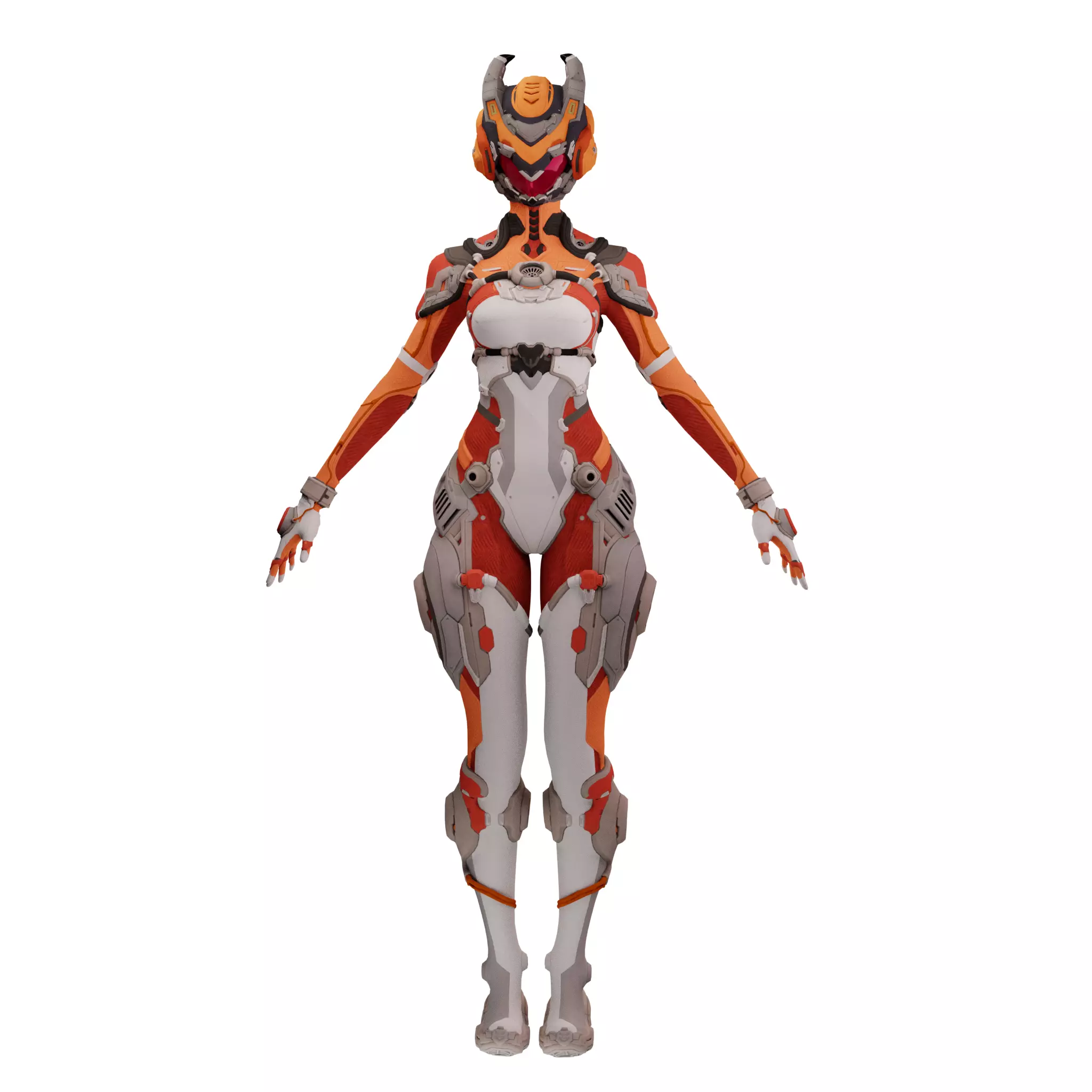 The First Descendant Skin 2 3D model_3