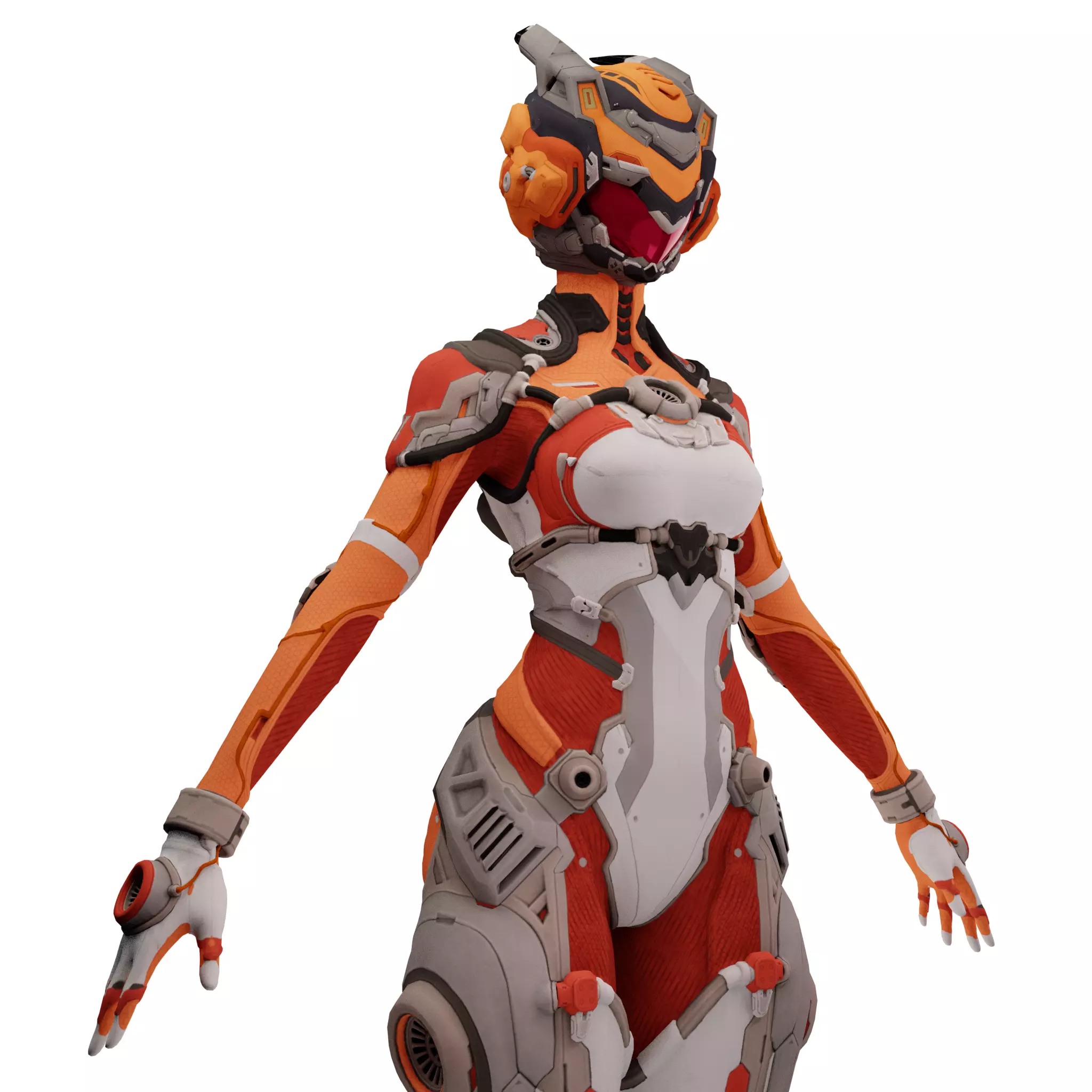 The First Descendant Skin 2 3D model_2