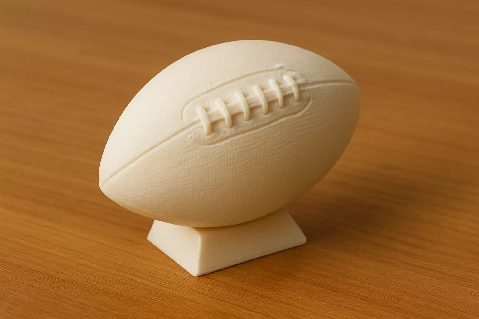 American Football on Stand Free 3D print model_0