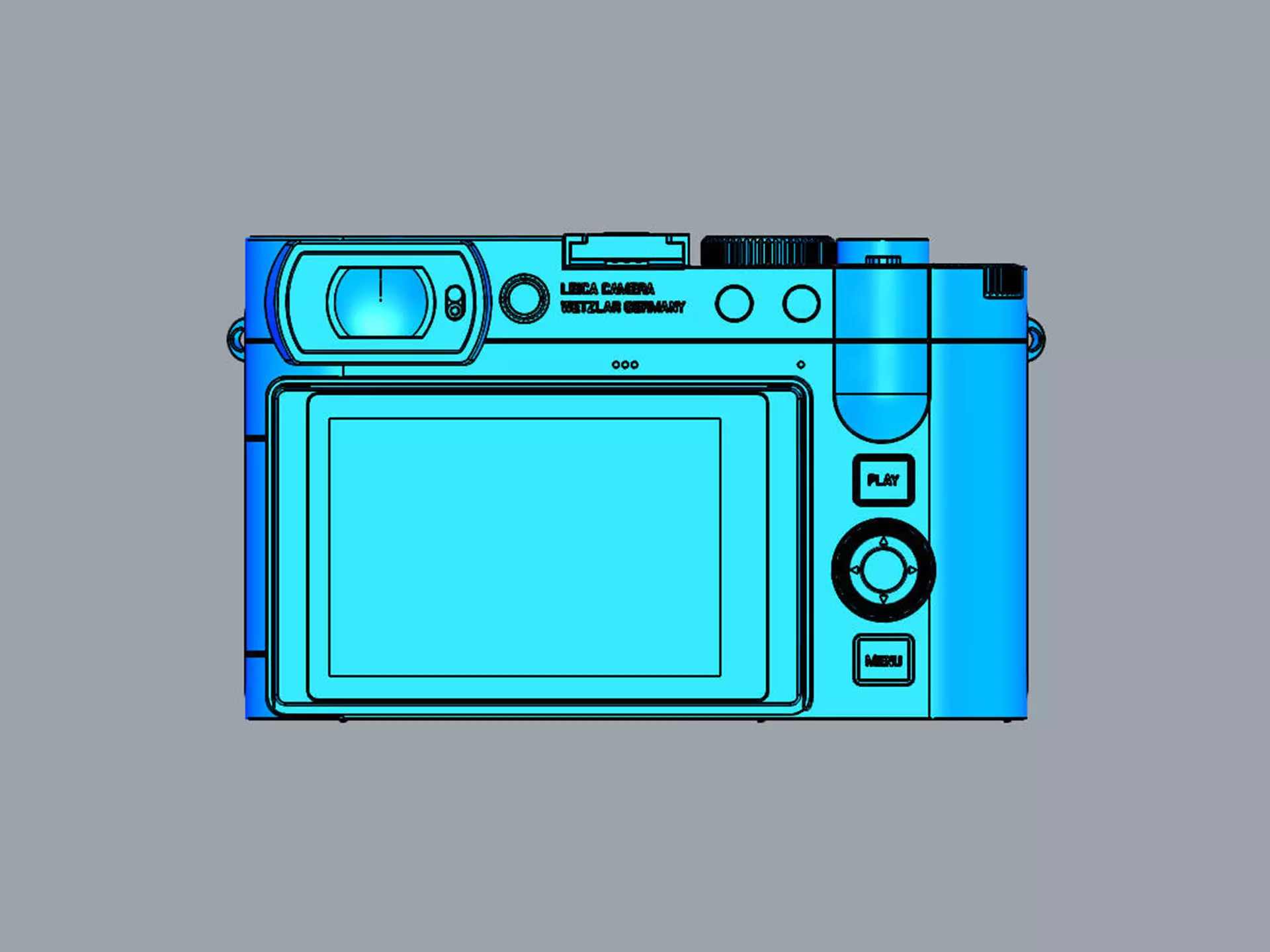 LEICA Q3 43 Compact Digital Camera 3D model_14