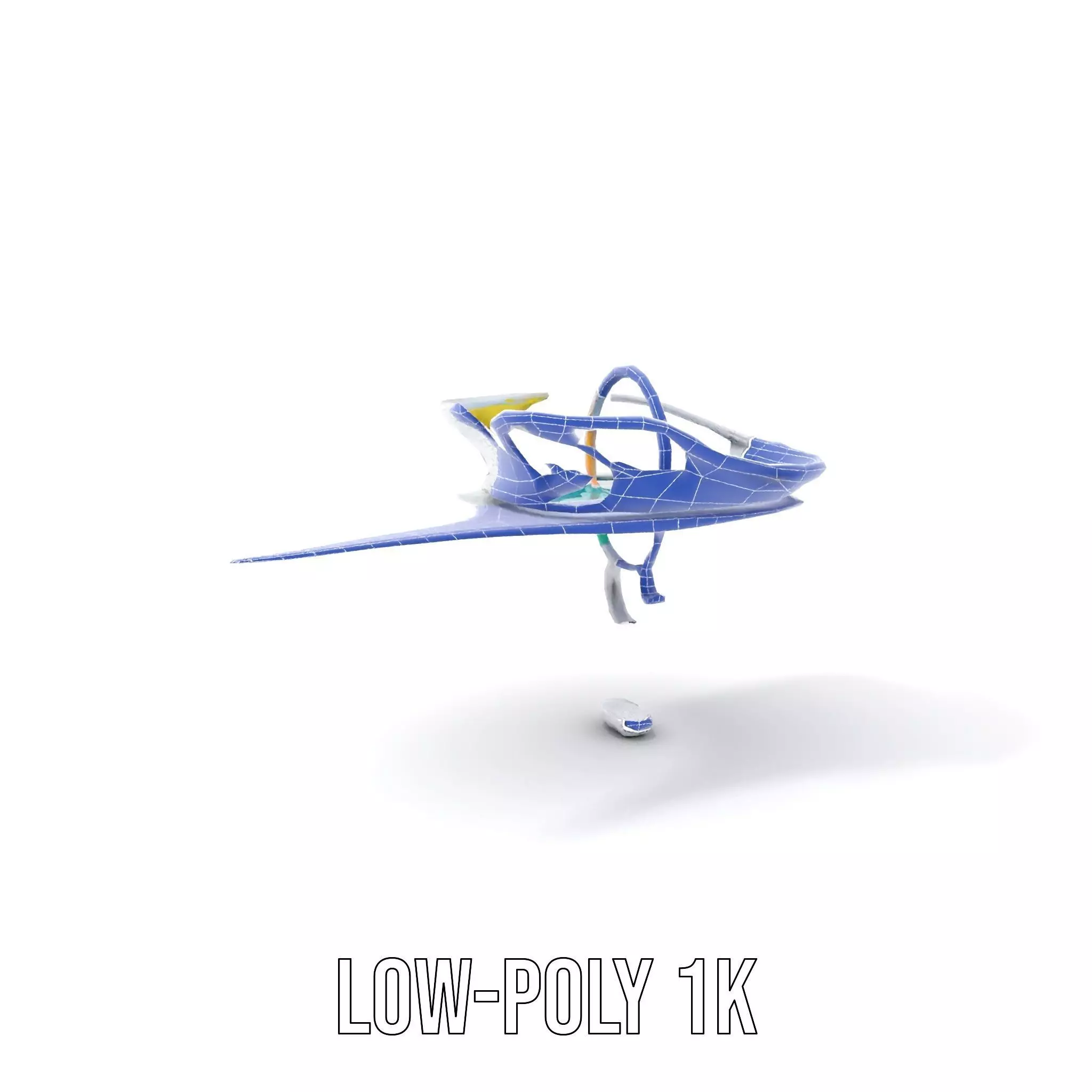 Crystal Clear Water Splash model pack Low-poly 3D model_19