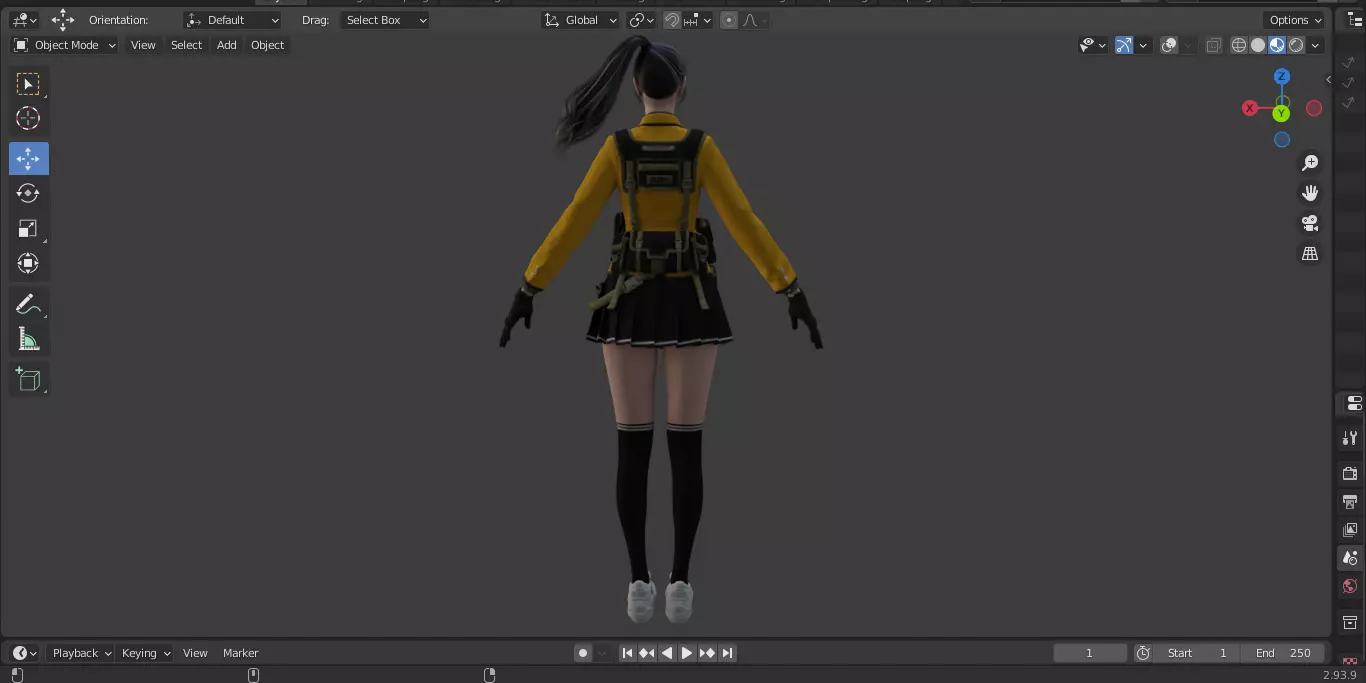 The First Descendant Skin 3 3D model_12