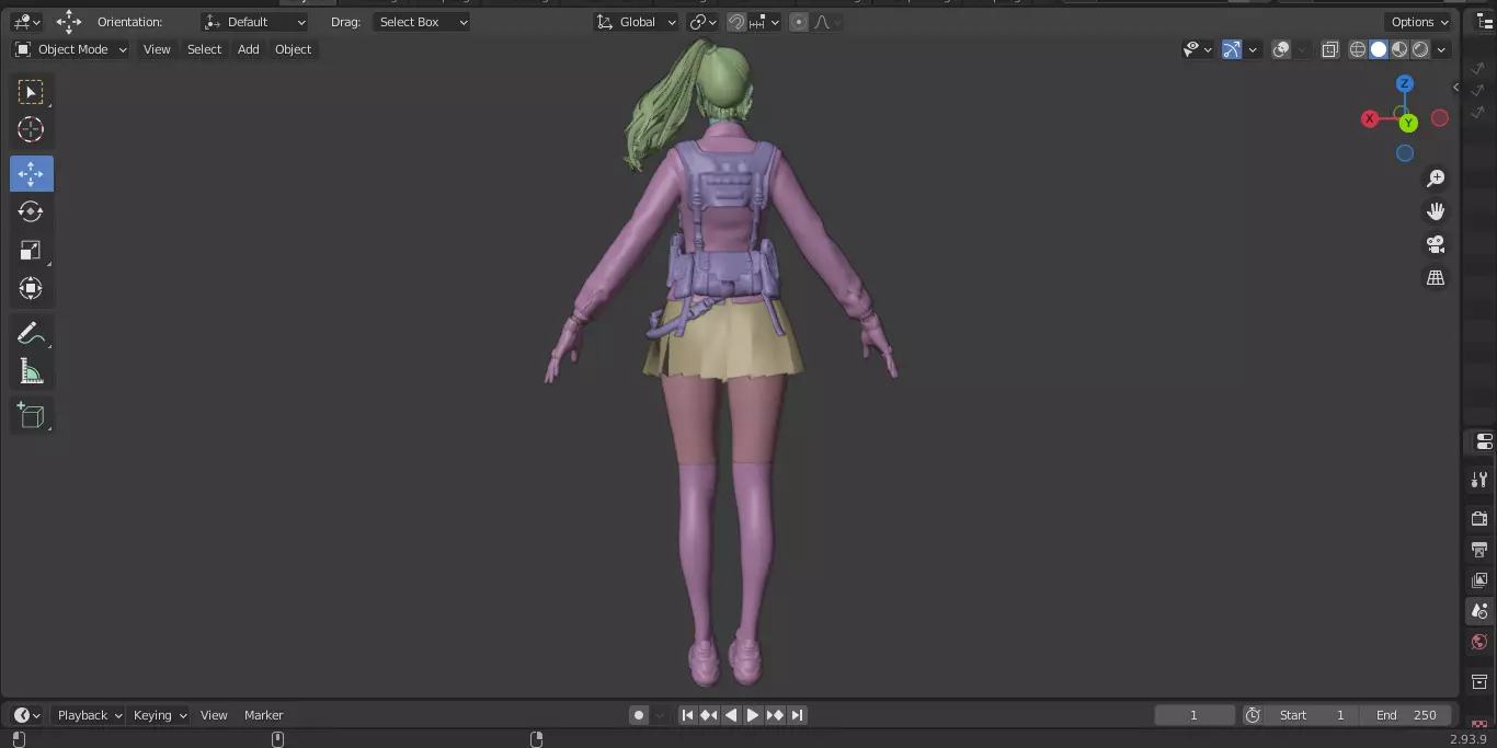The First Descendant Skin 3 3D model_22