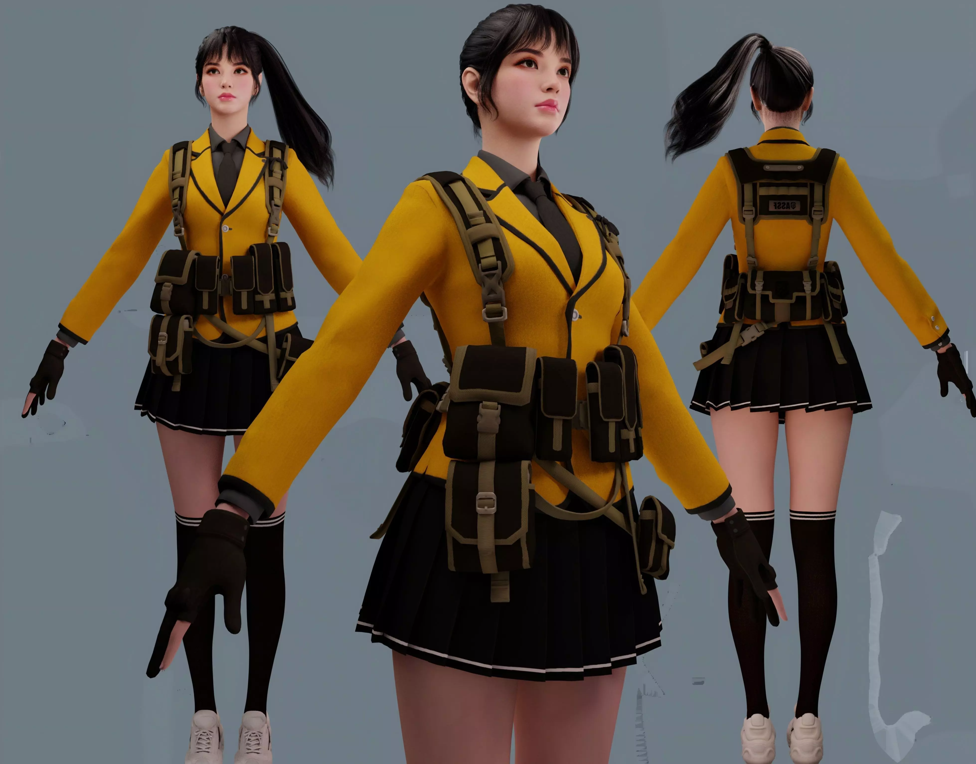 The First Descendant Skin 3 3D model_0