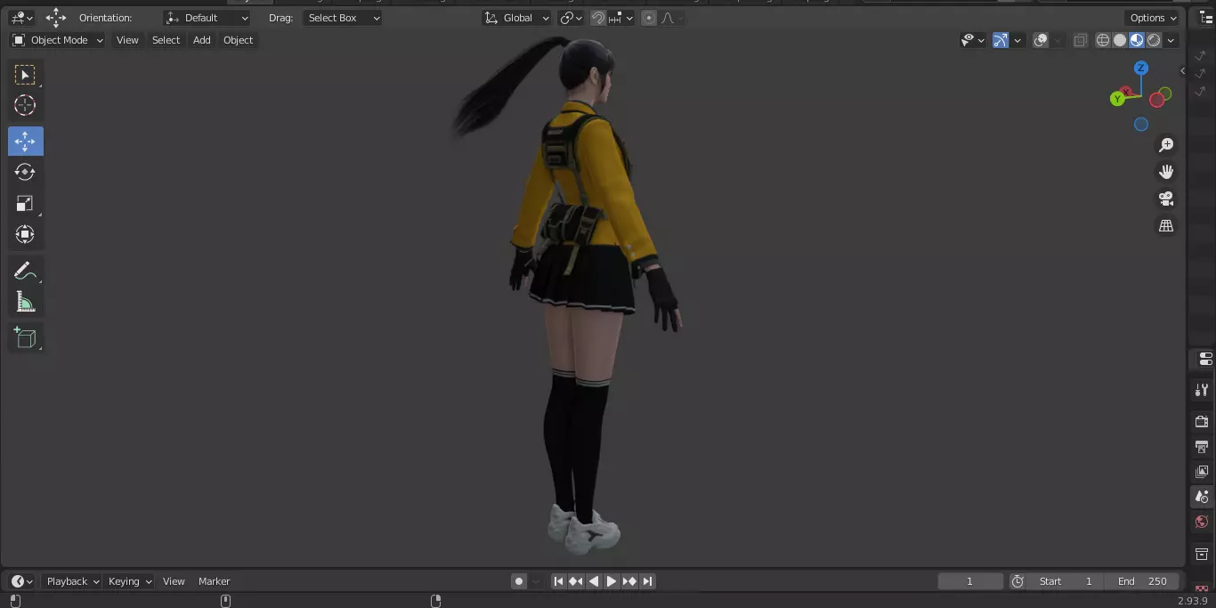 The First Descendant Skin 3 3D model_13