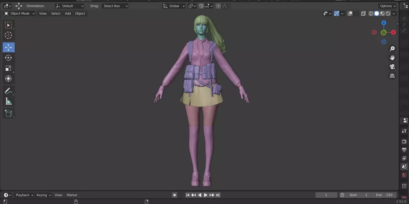 The First Descendant Skin 3 3D model_21