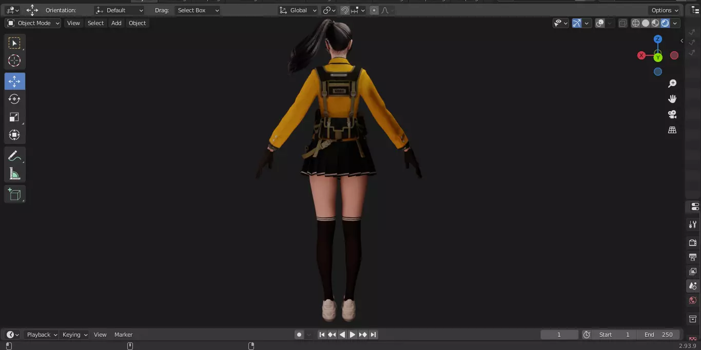 The First Descendant Skin 3 3D model_18