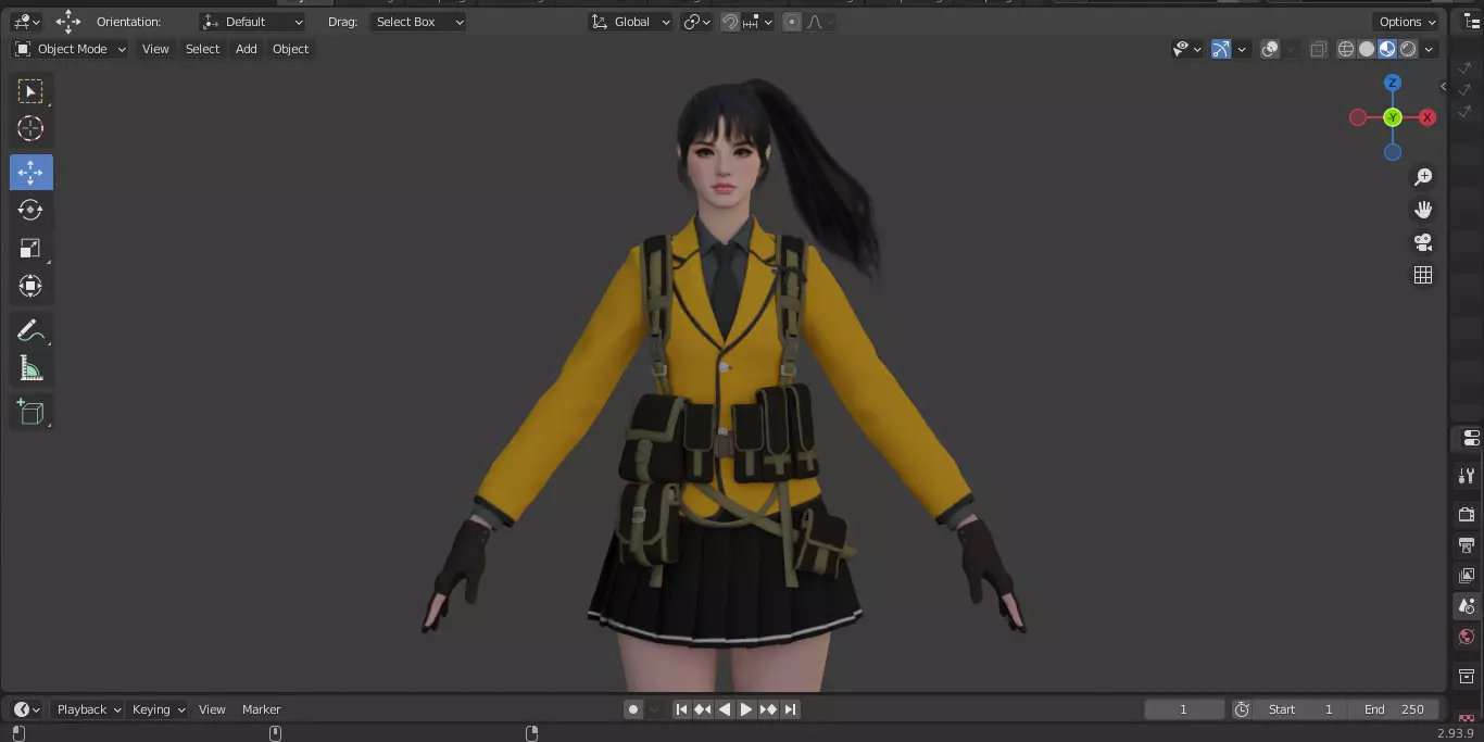 The First Descendant Skin 3 3D model_5