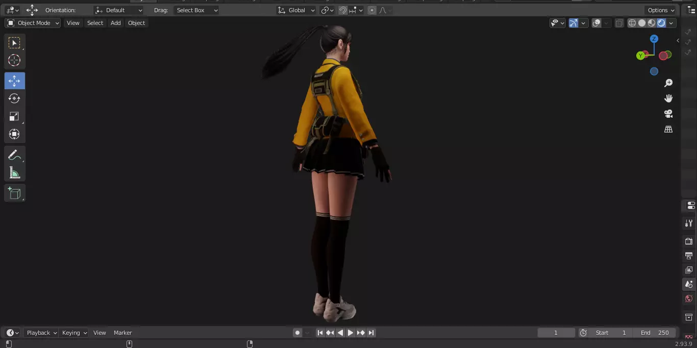 The First Descendant Skin 3 3D model_19