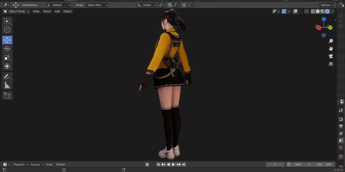 The First Descendant Skin 3 3D model_17