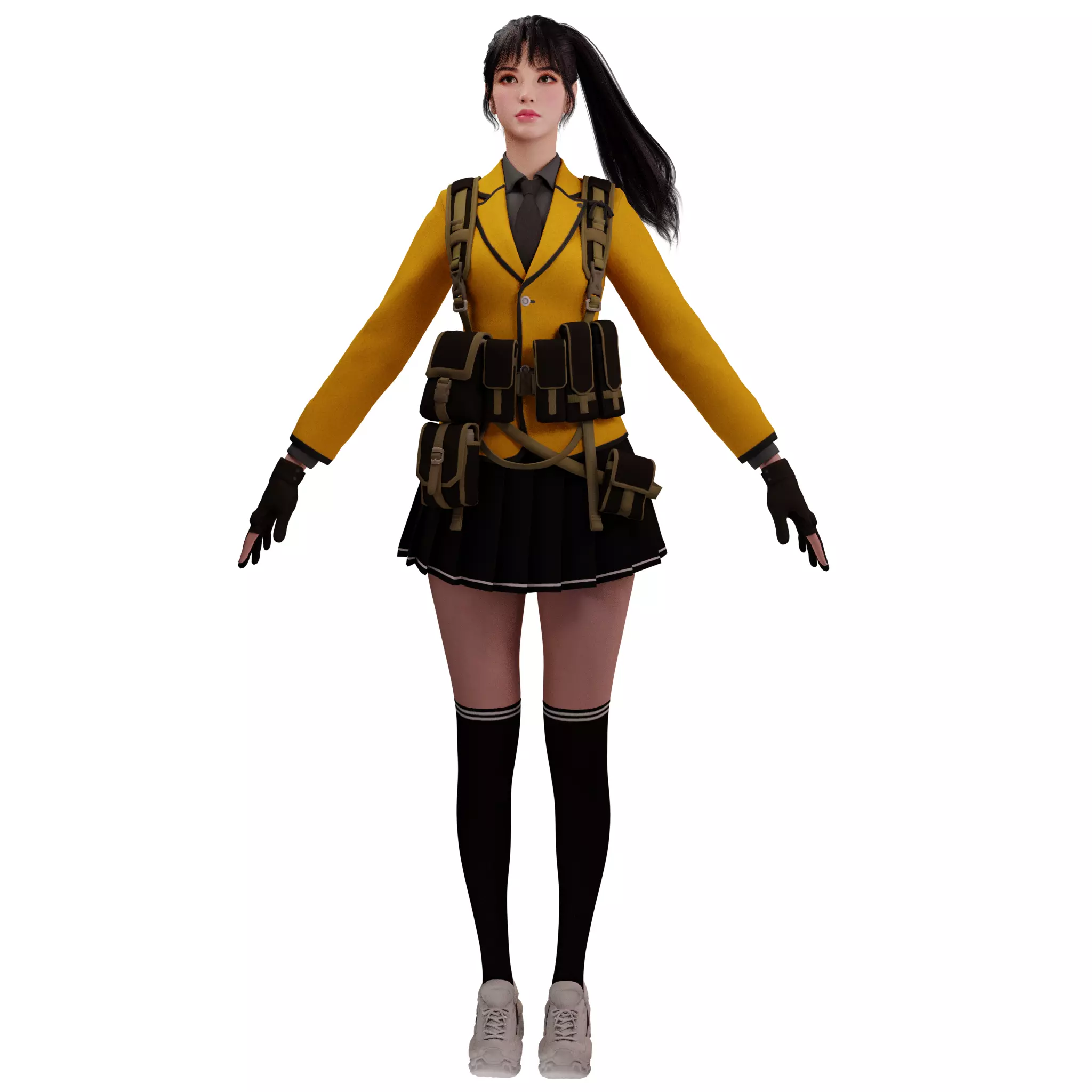 The First Descendant Skin 3 3D model_3