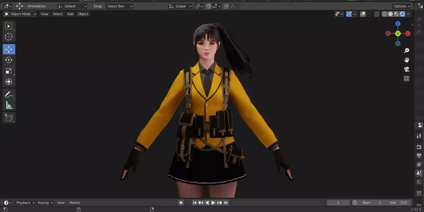 The First Descendant Skin 3 3D model_6
