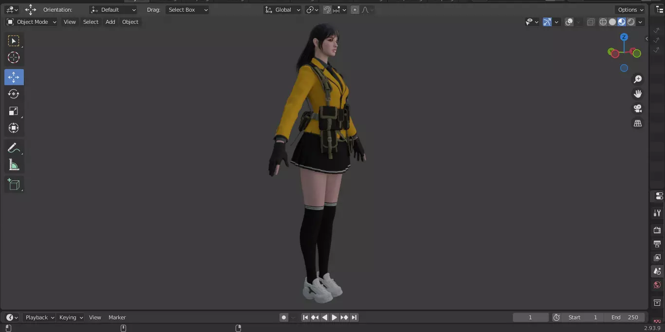 The First Descendant Skin 3 3D model_14