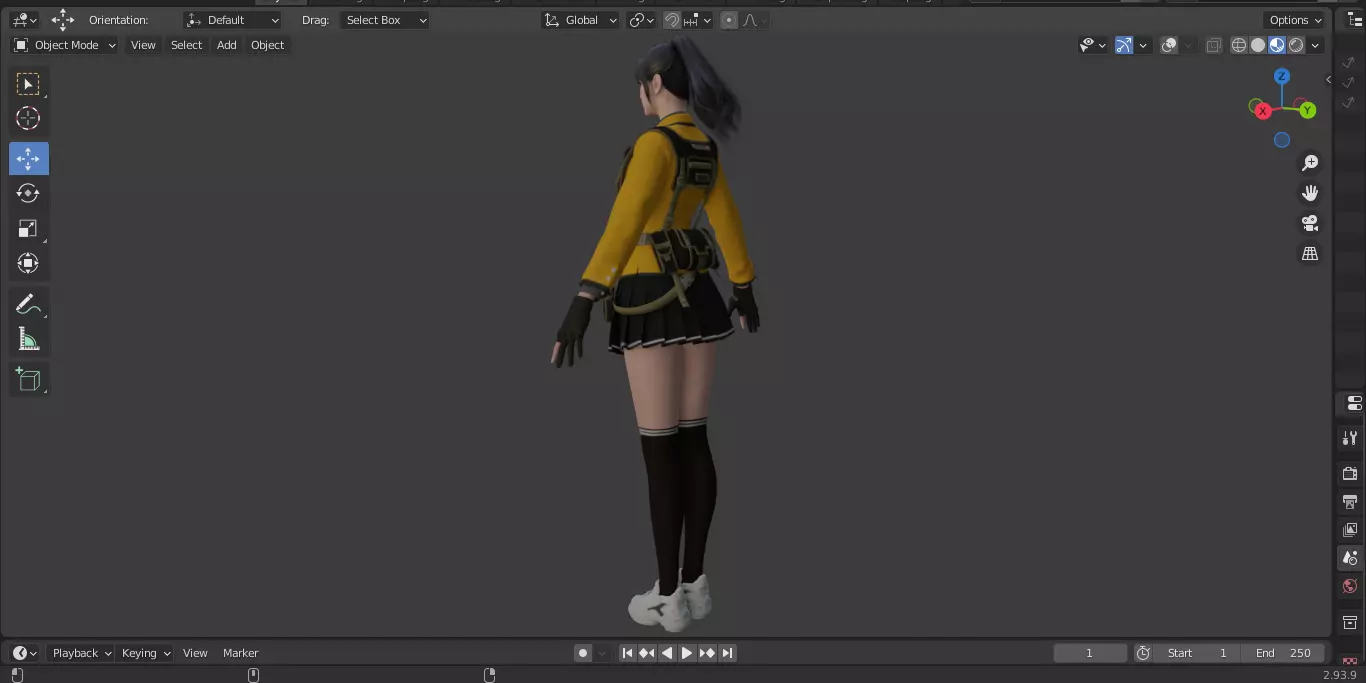The First Descendant Skin 3 3D model_11