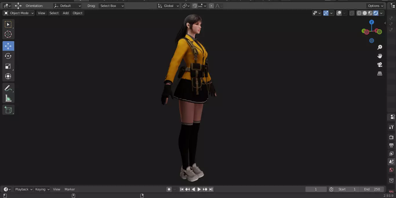 The First Descendant Skin 3 3D model_20