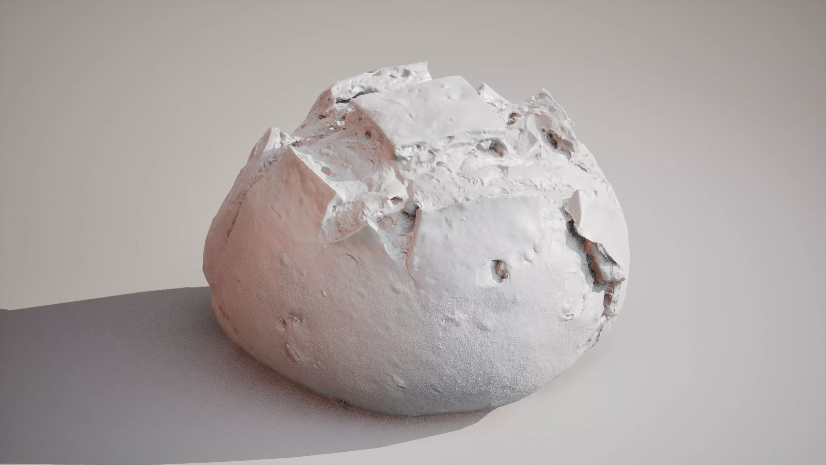 Wheat bread with nuts Game ready model 7K triangles 4K PBR Low-poly 3D model_10