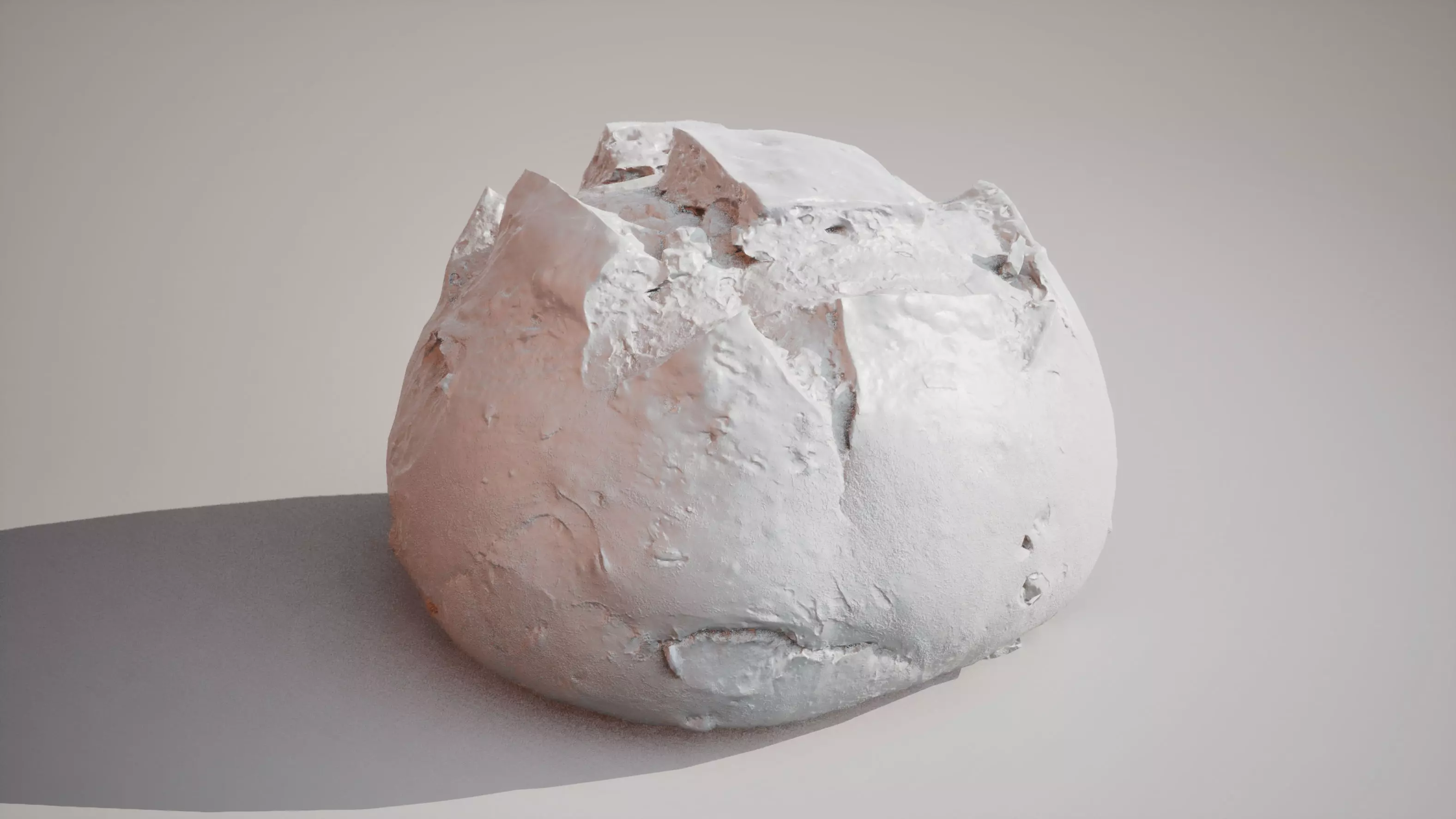 Wheat bread with nuts Game ready model 7K triangles 4K PBR Low-poly 3D model_9