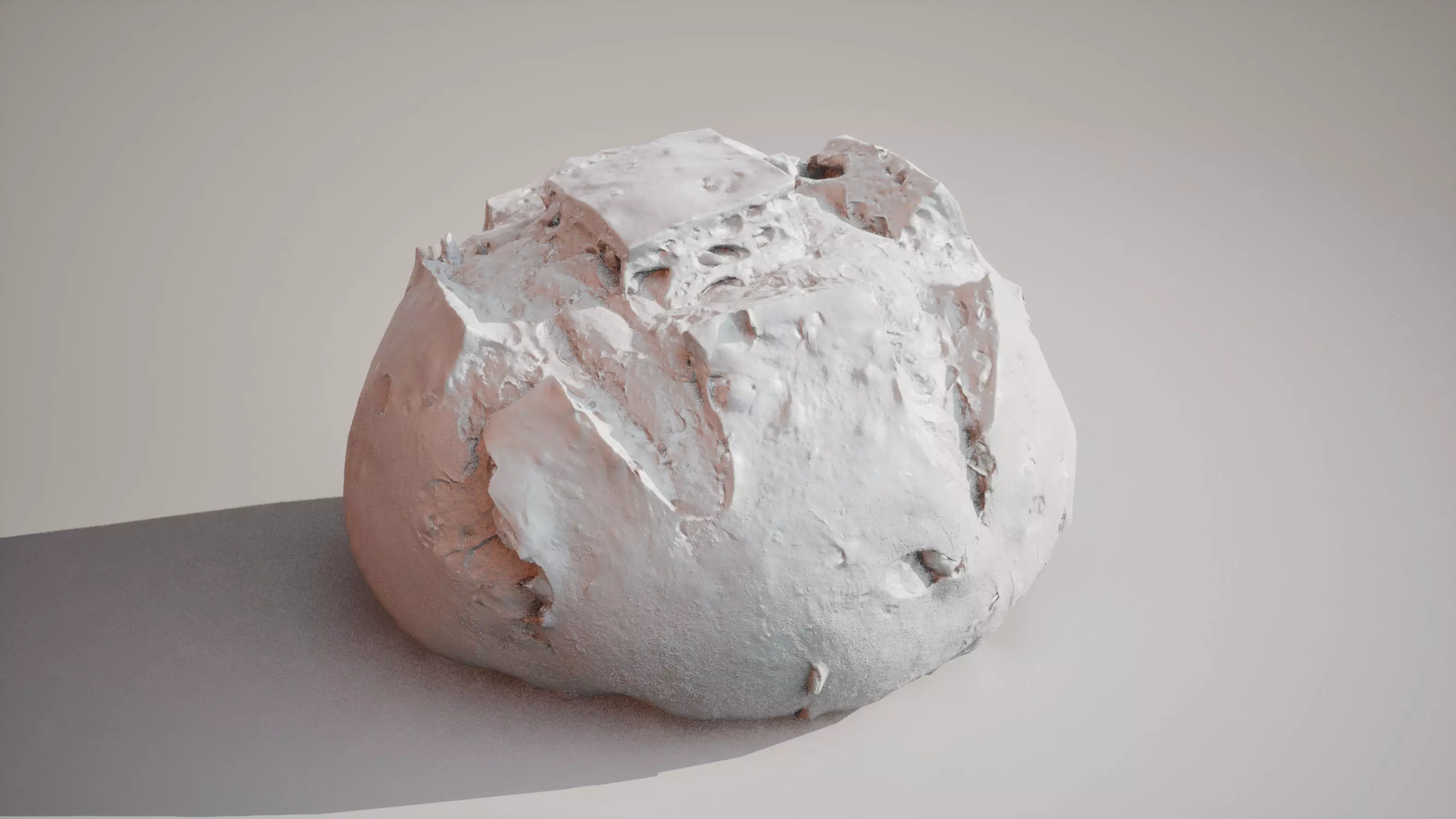 Wheat bread with nuts Game ready model 7K triangles 4K PBR Low-poly 3D model_11