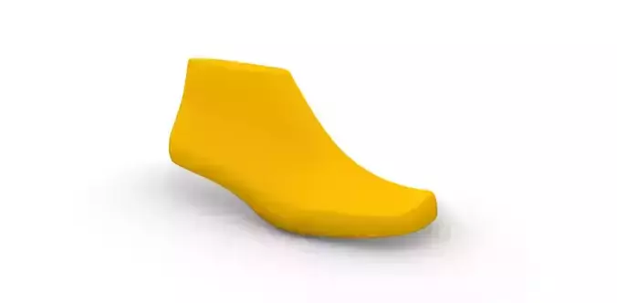Female Shoe Last Square Toe 3D print model