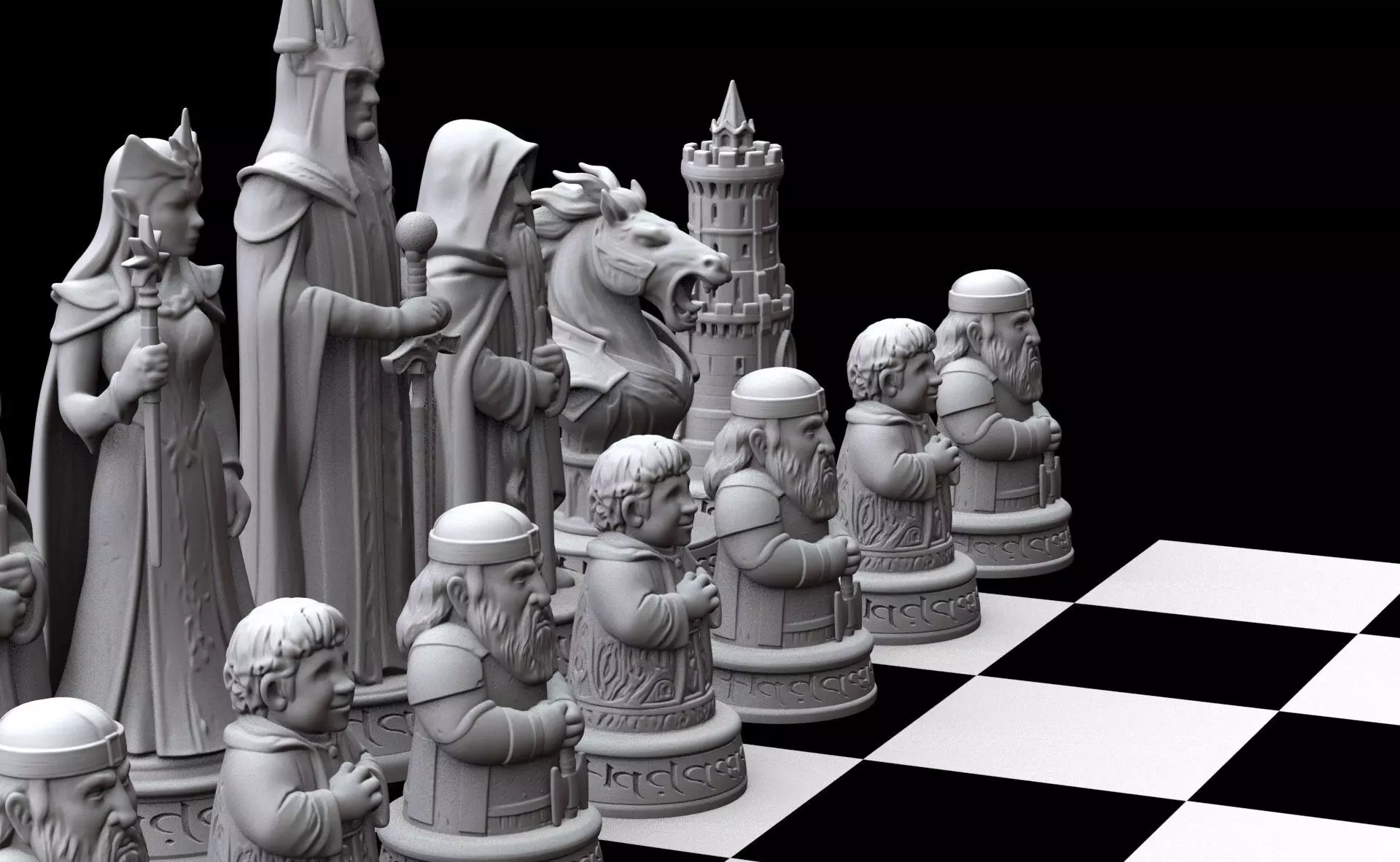 The age of heroes returns one move at a time 3D print model_3