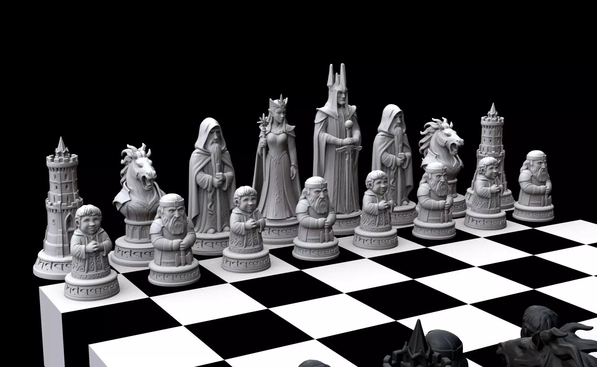 The age of heroes returns one move at a time 3D print model_2