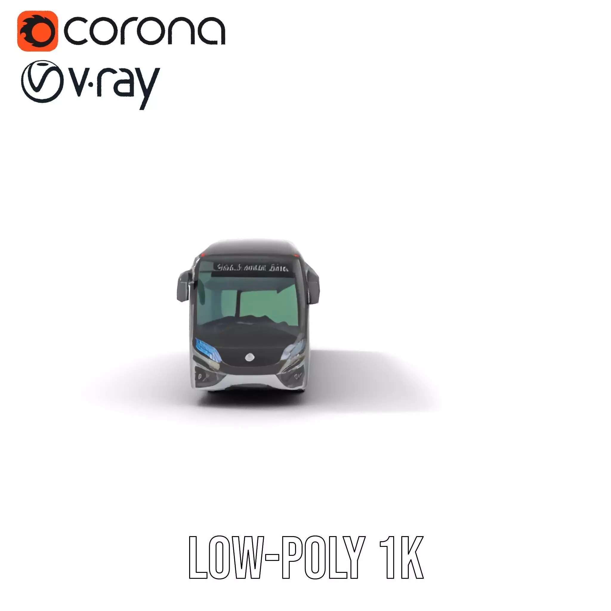 Ultraland Transit Bus model pack Low-poly 3D model_27