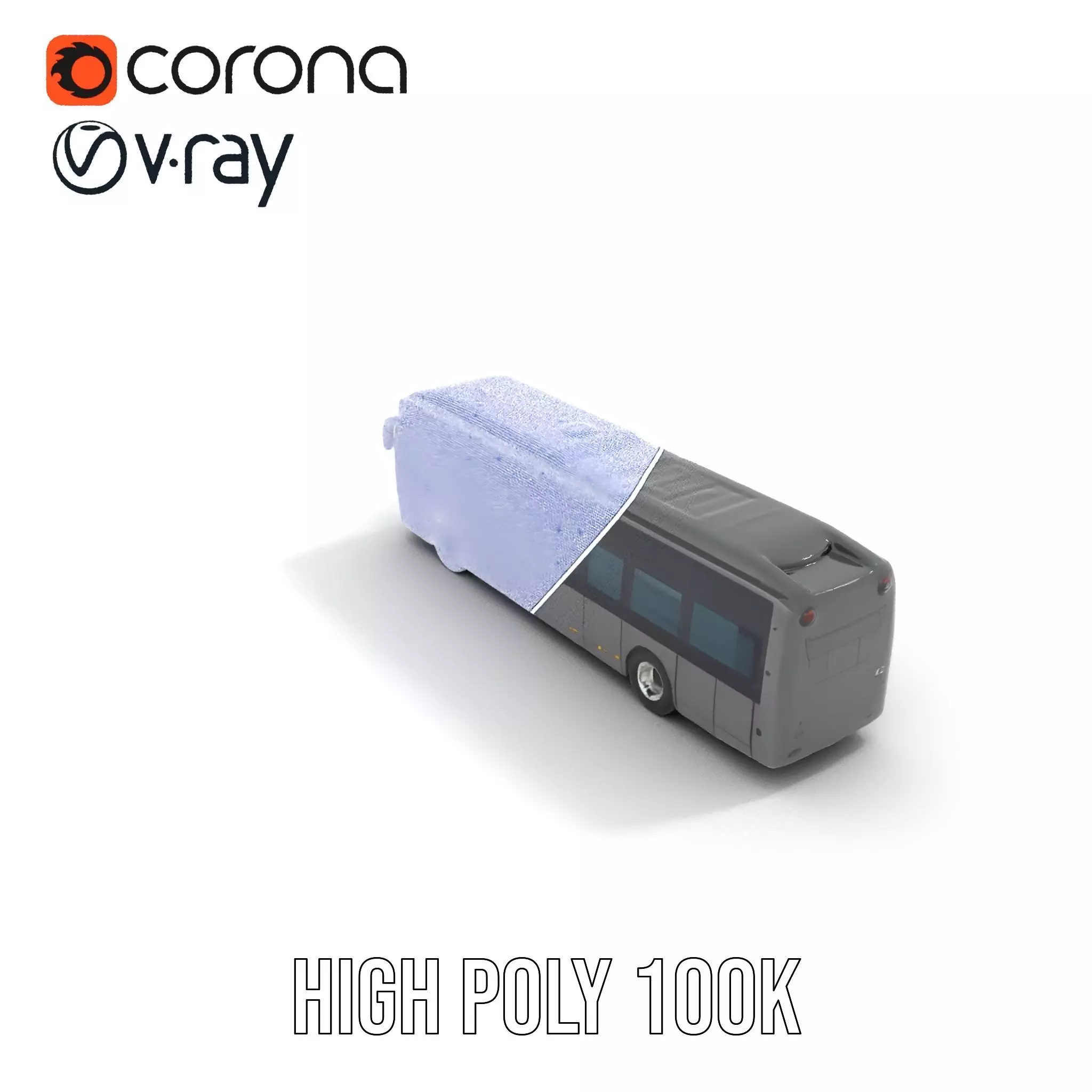 Ultraland Transit Bus model pack Low-poly 3D model_31