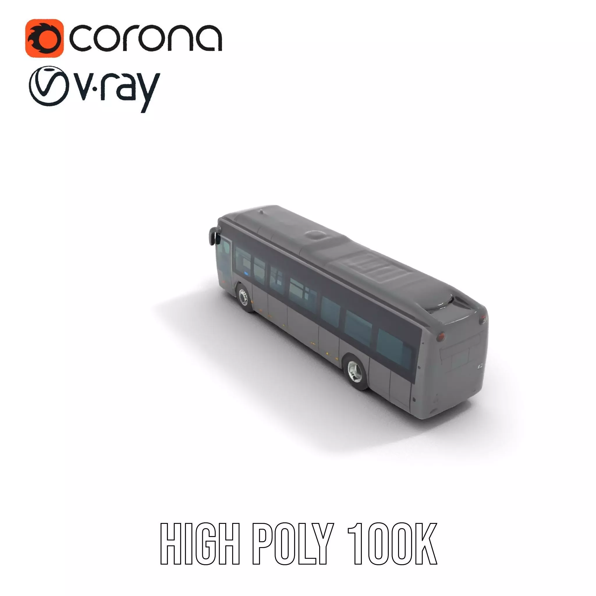 Ultraland Transit Bus model pack Low-poly 3D model_23