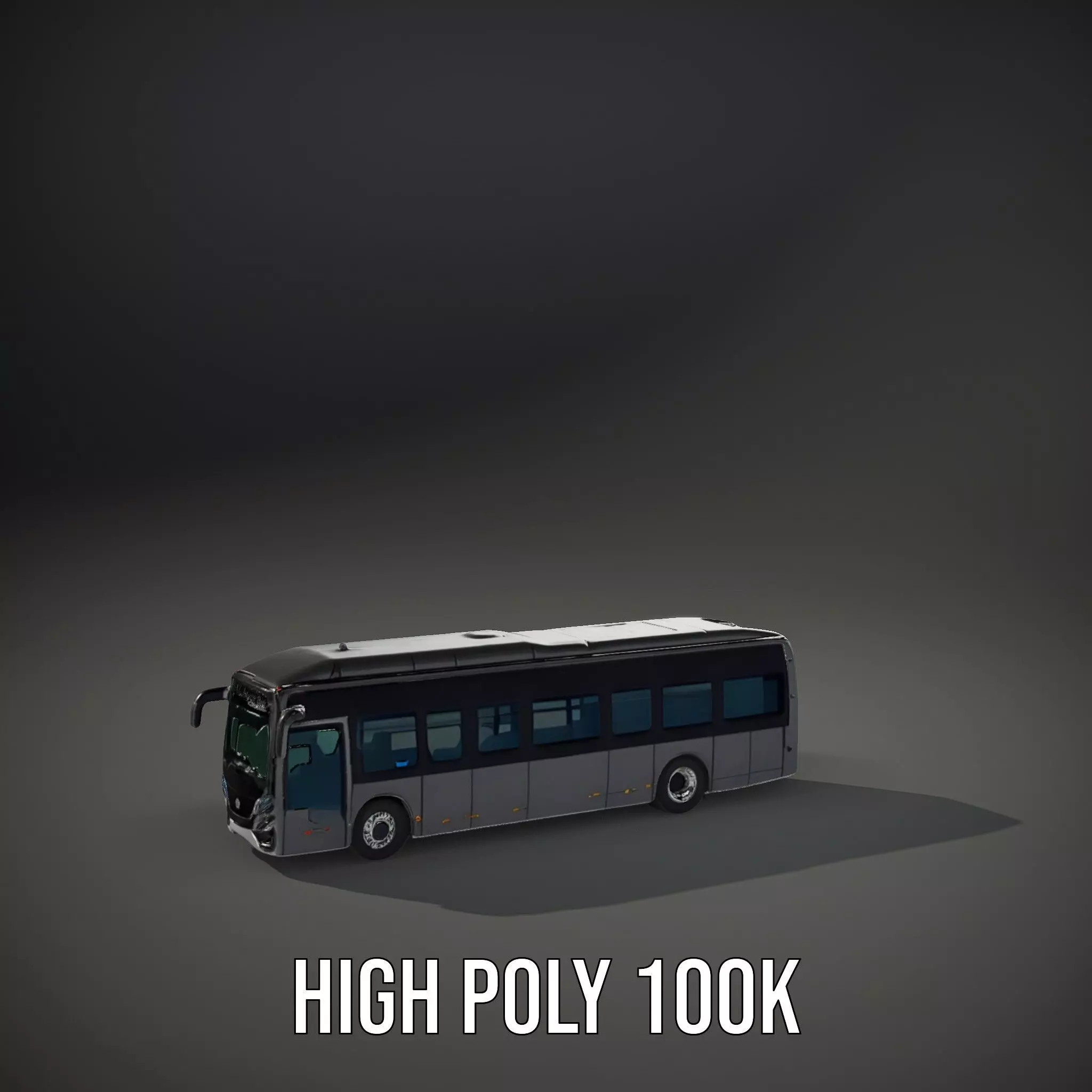 Ultraland Transit Bus model pack Low-poly 3D model_10