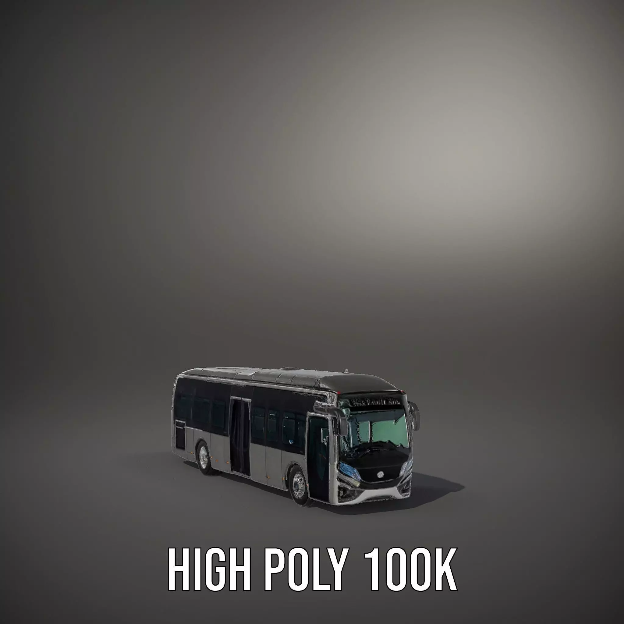 Ultraland Transit Bus model pack Low-poly 3D model_8