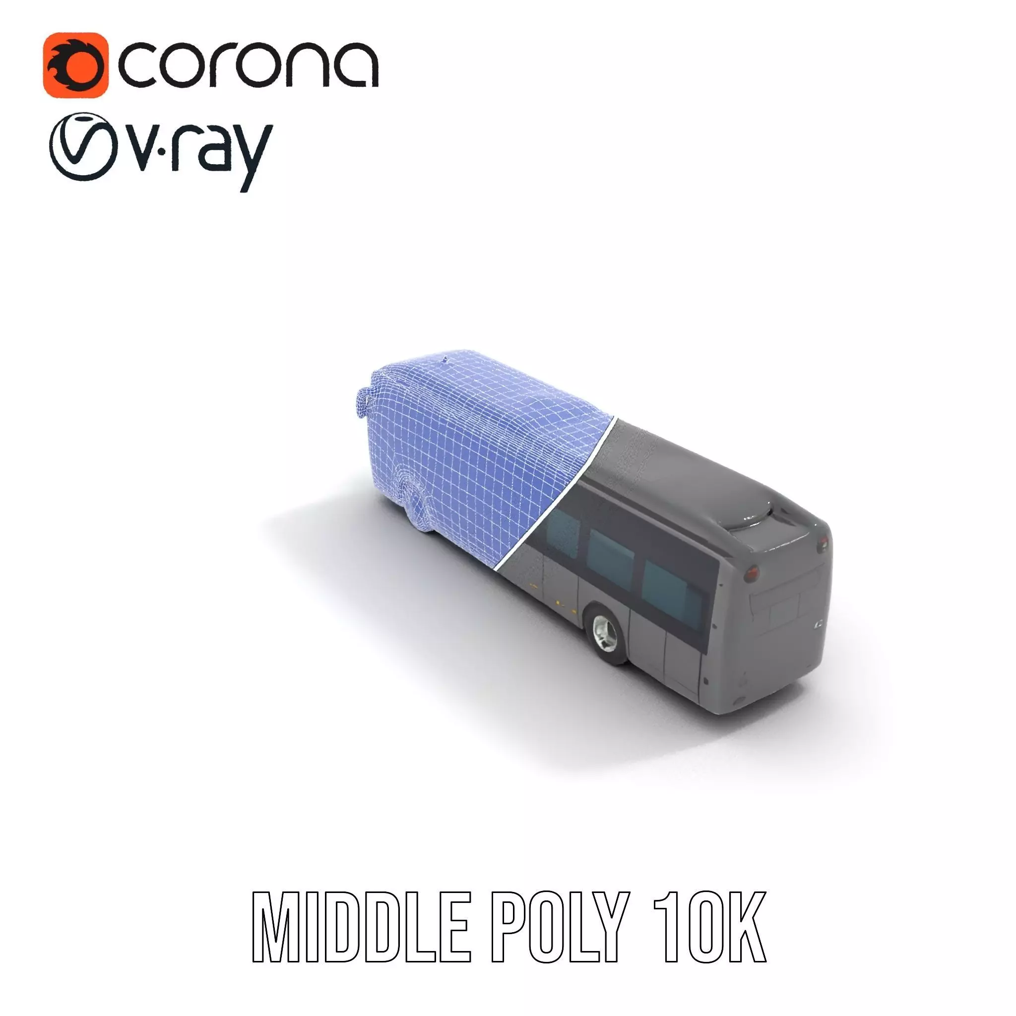 Ultraland Transit Bus model pack Low-poly 3D model_24