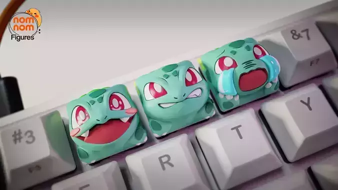Bulbasaur - Pokemon - Keycaps