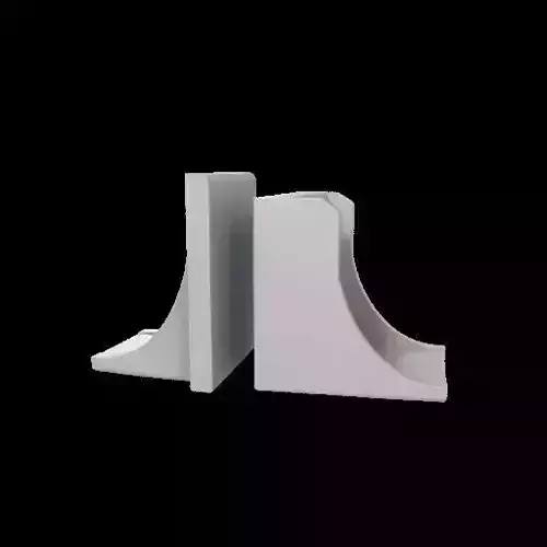 Modern Minimalist Bookend Set