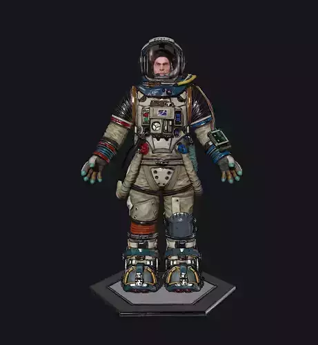 Space Technician Astronaut Suit