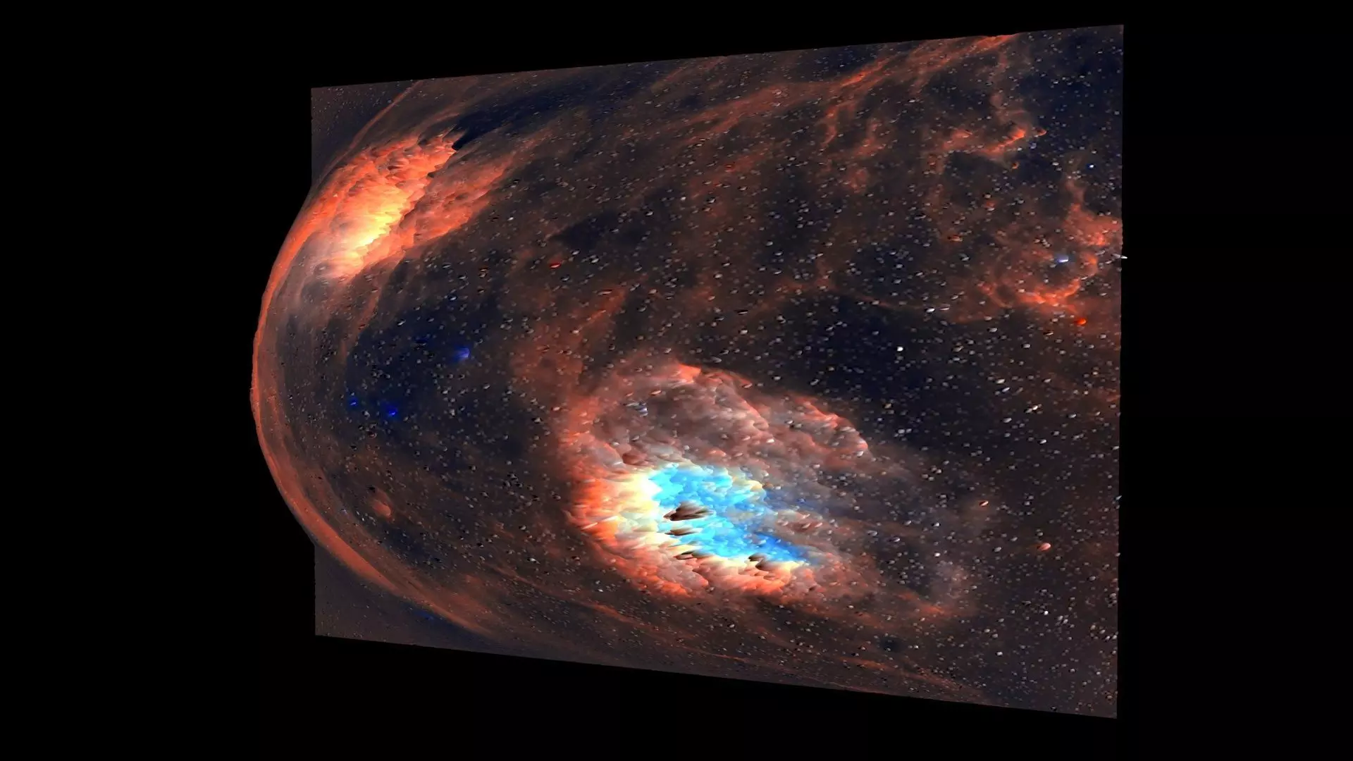 Flaming Star Nebula 3D model_5