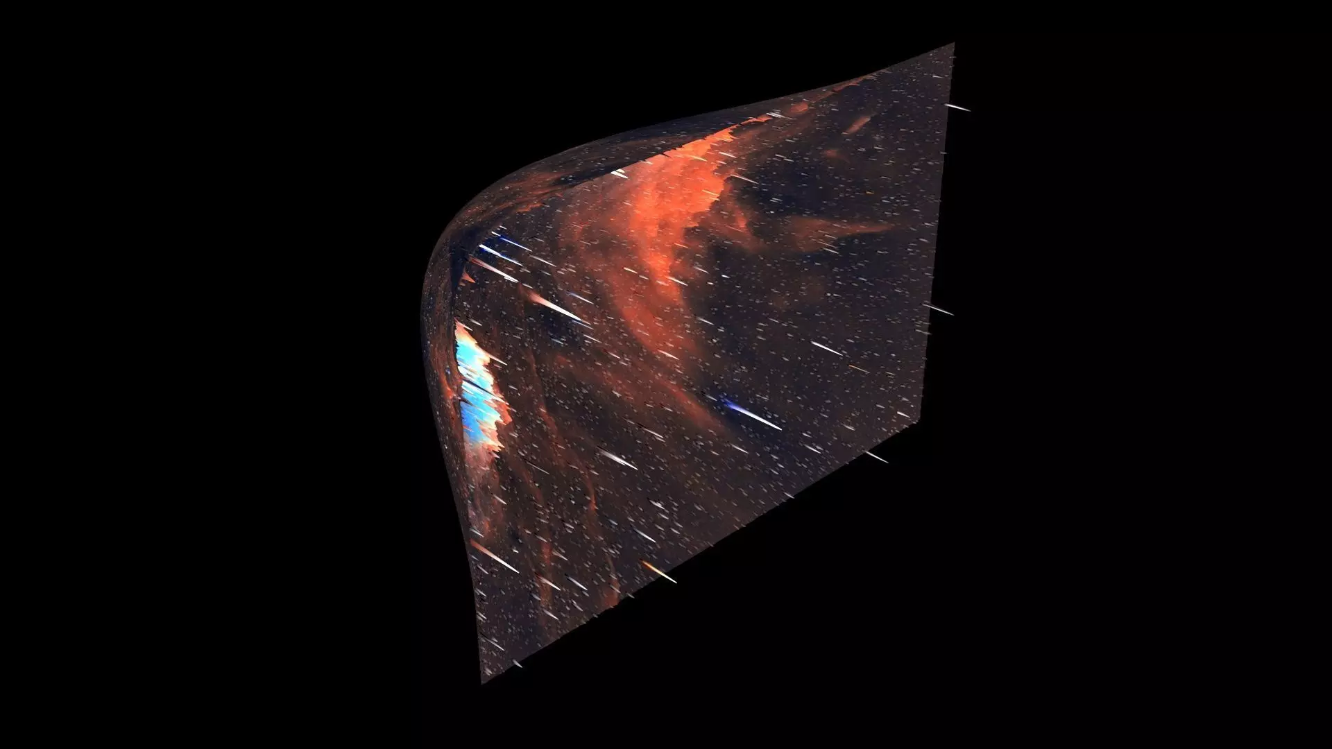 Flaming Star Nebula 3D model_2