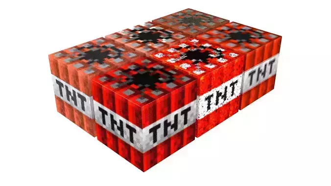 Minecraft TNTs Set