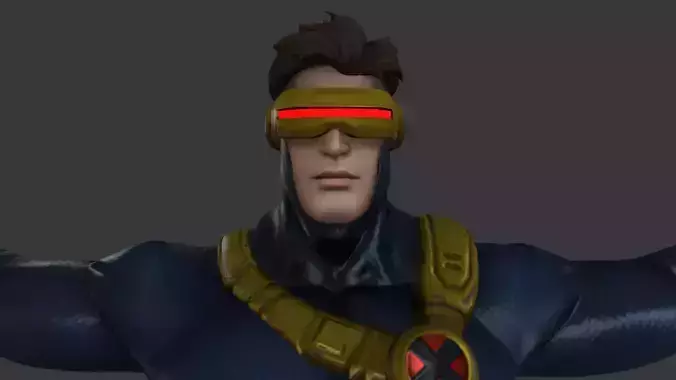 XMEN-001 Rigged Cyclops