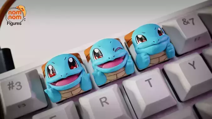 Squirtle - Pokemon - Keycaps